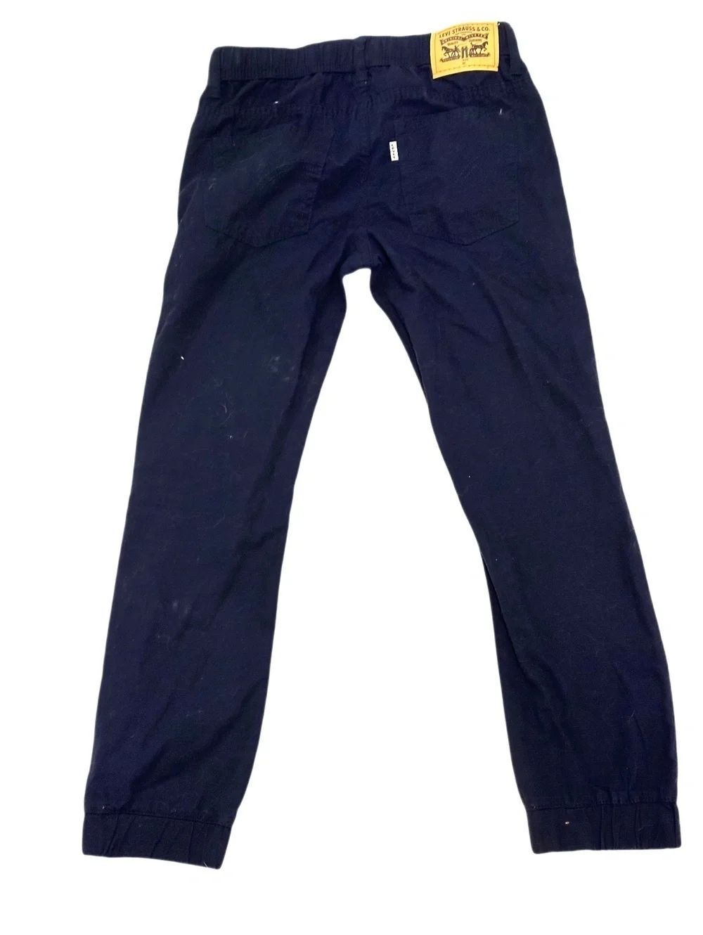Levi’s Boys Navy Blue Cotton Joggers Sz M
